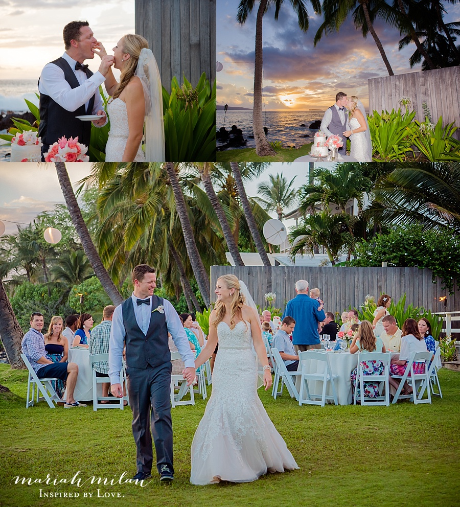 Beautiful Maui Wedding Couple