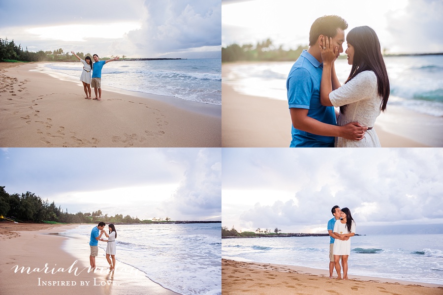 Maui Sunset Engagement
