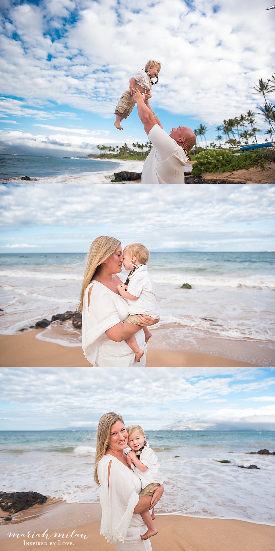 Mom and Child on Maui