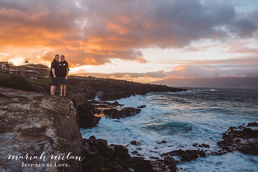 Maui Sunset Wedding 