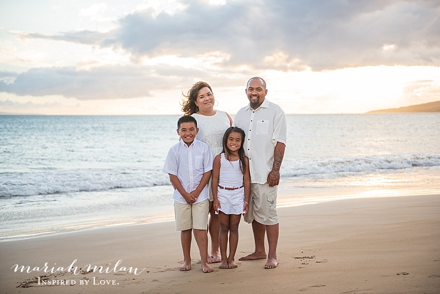 Sunset Maui Family Session