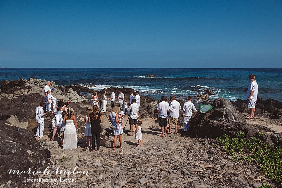 Cliff Wedding at Ironwood Beach
