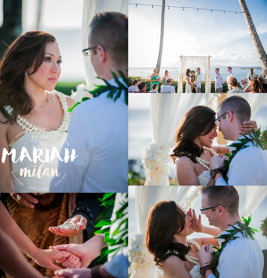 Maui Wedding Ceremony at Merrimans