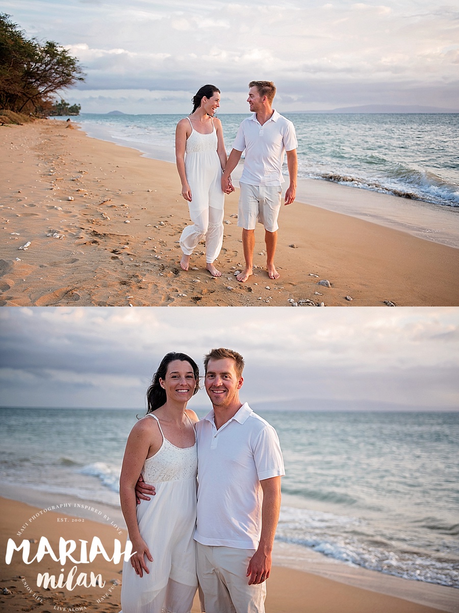 Maui Couple's portraits