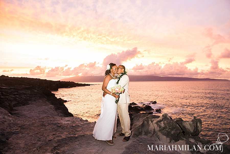 Maui Wedding Sunset