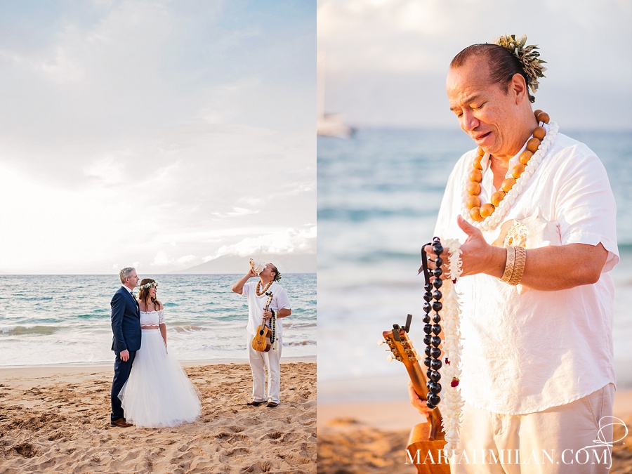 Maluaka Beach Wedding 
