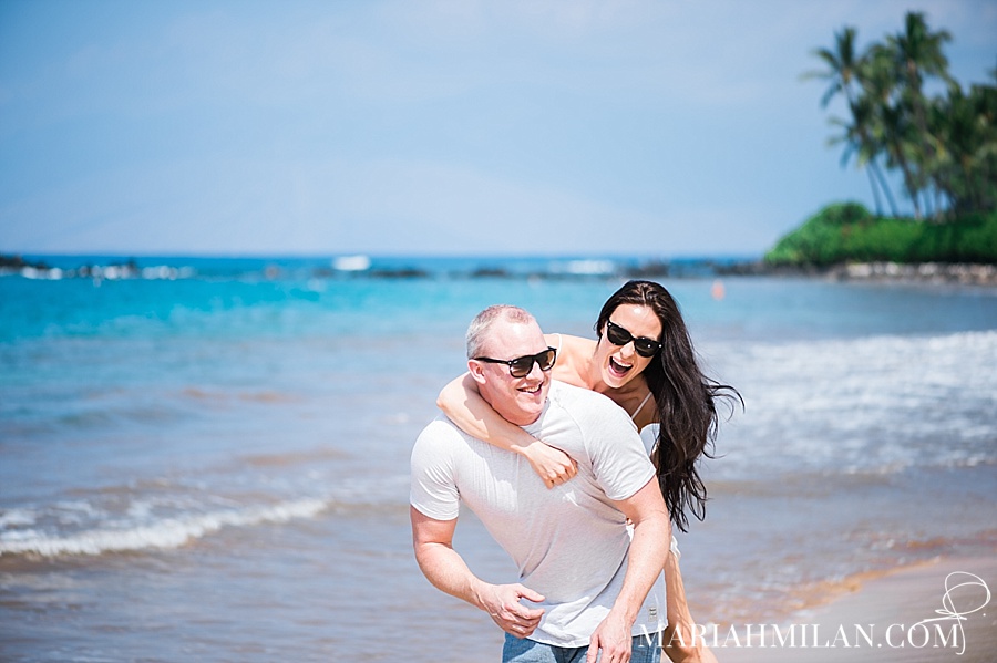 Maui Engagement Session at the Beach