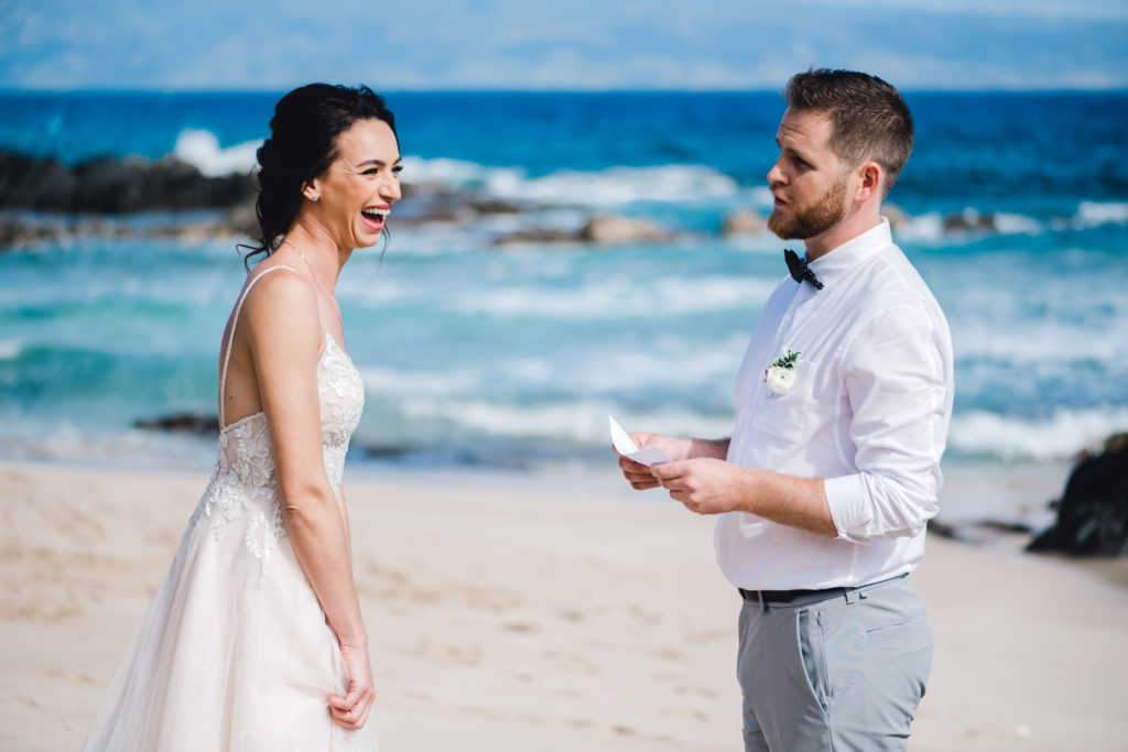 cut wedding costs by having a small beach wedding