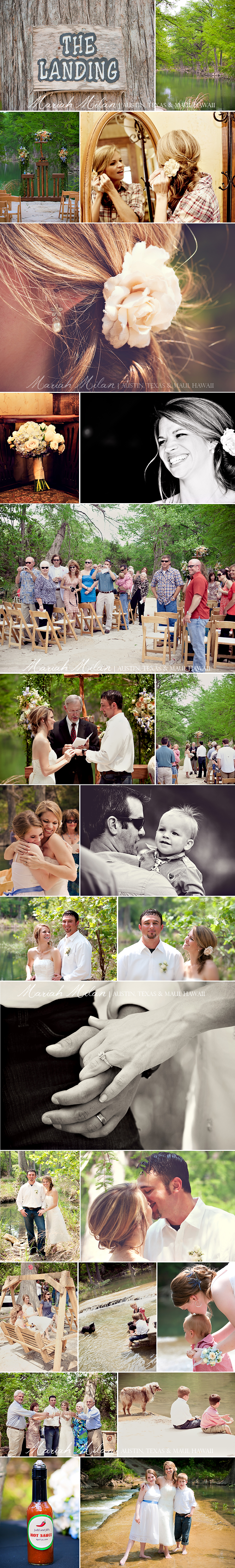 Vintage Inspired Wimberley wedding along the Blanco River on a beautiful sunny day