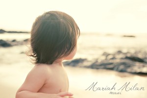 Baby's beach hair
