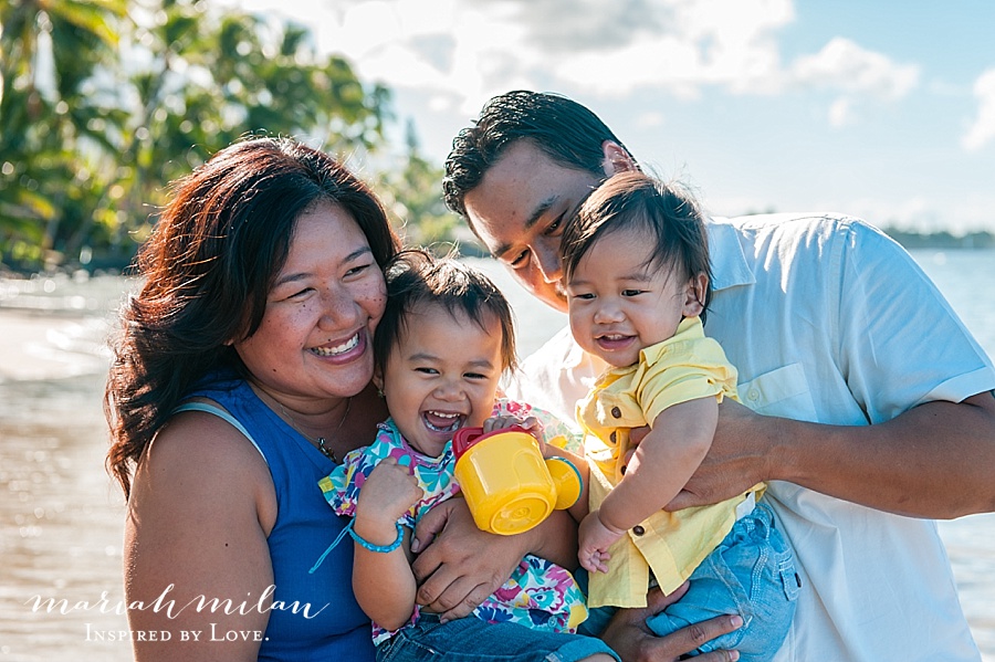 Maui Family Photographer Baby Beach