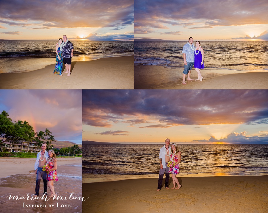 Maui Sunset Wedding Photos