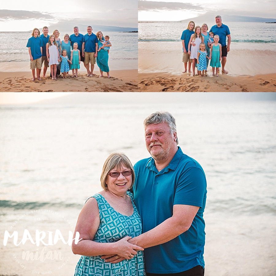 Maui family vacation portraits