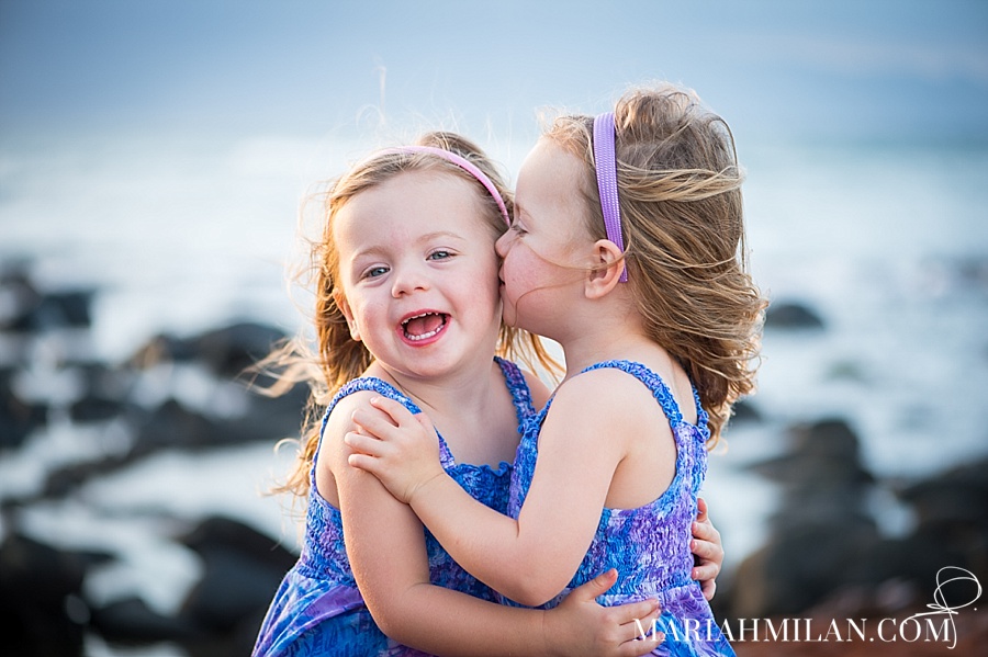 Adorable Twins on Maui's North Shore