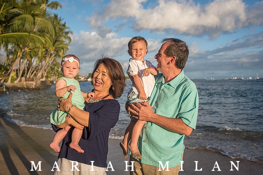 Baby Beach Lahaina photo session by Maui photographer Mariah Milan