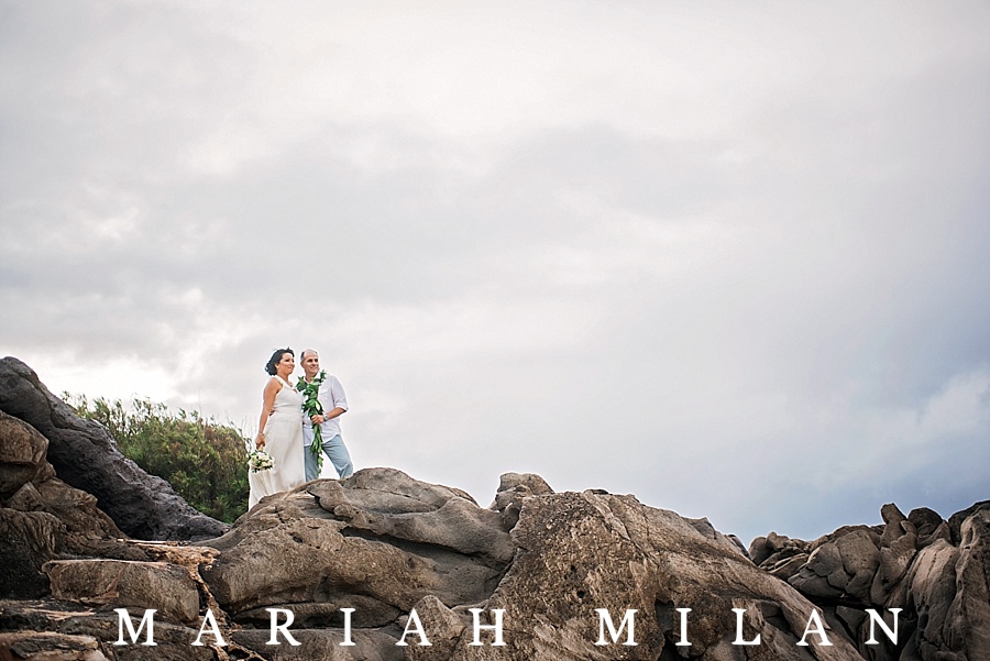 Maui Vow Renewal at Ironwood Beach in Kapalua by Mariah Milan and Maile Maui Weddings