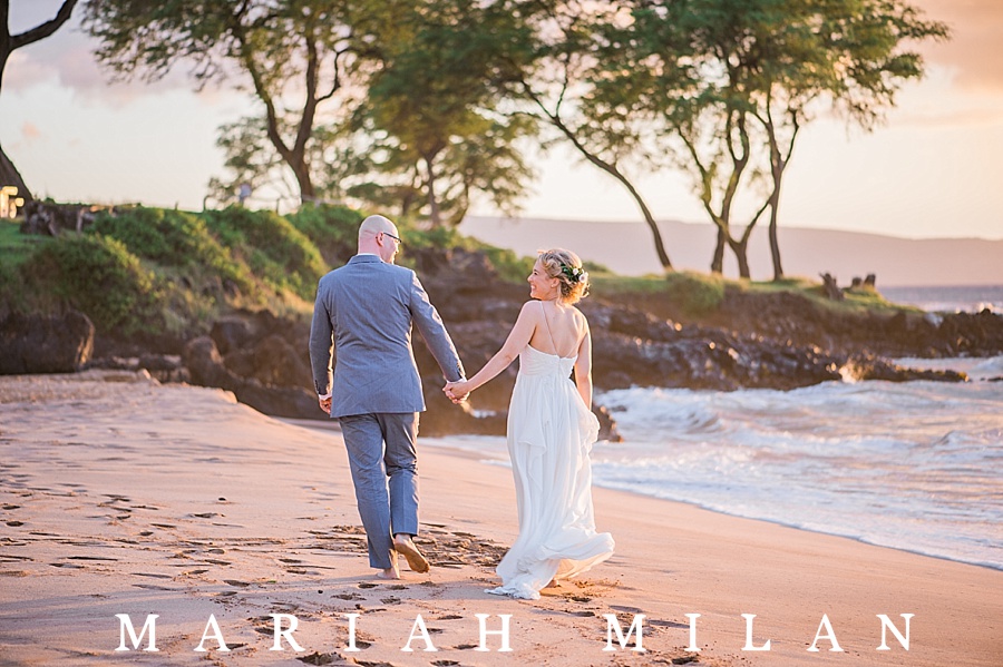 Maui Wedding at Maluaka Beach Makena