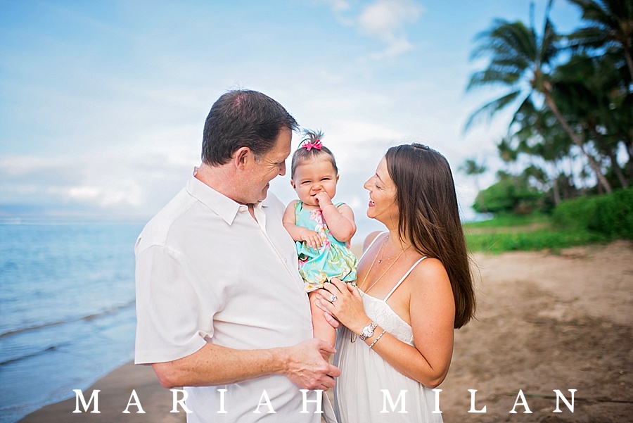 Maui Family Session at Baby Beach Lahaina