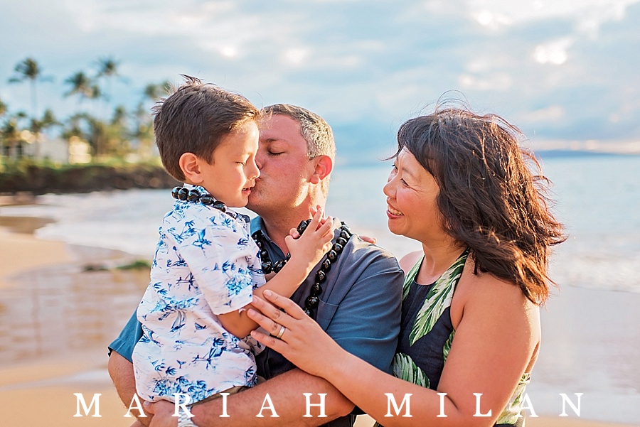 Maui Family Session at Ulua Beach