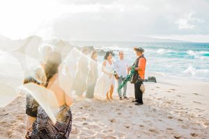 Rainy Maui Wedding Day