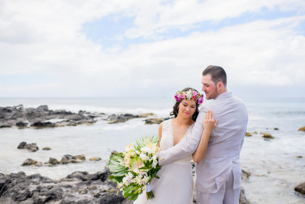 Napili Bay Wedding by Mariah Milan Photographers Maui